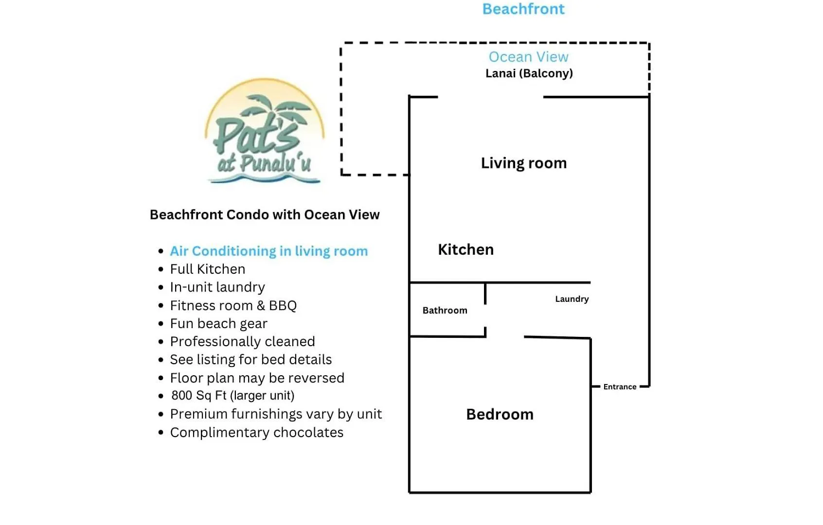 Holiday home Luxury One-Bedroom Apartment With Ocean View Hau'ula